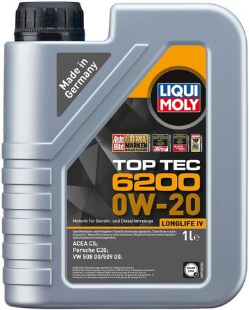 Top Tec 6200 0W-20 4 lt Motor Yağı
