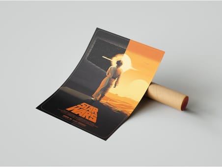 Star Wars Dekor Film Afiş Poster, 87y53tgfwedas