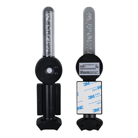 Ayt Ledx Mıktanıslı Rgb Renkli Usb Şarjlı 800 Mah 3 Kademeli Işıklı Sensörlü Duvar Aplik Led Aydınlatma Gece Lambası