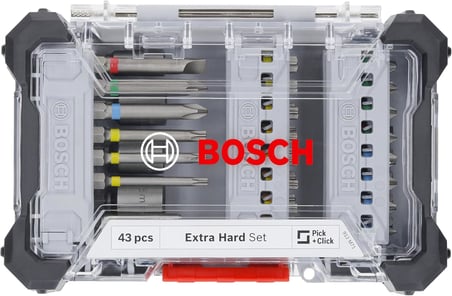 Bosch Professional Extra Hard 43 Parça Vidalama Ucu Seti - 2607017723