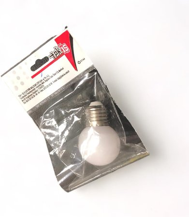 LED Gece Lambası, E27 Duy, 1 Watt, Beyaz Işık