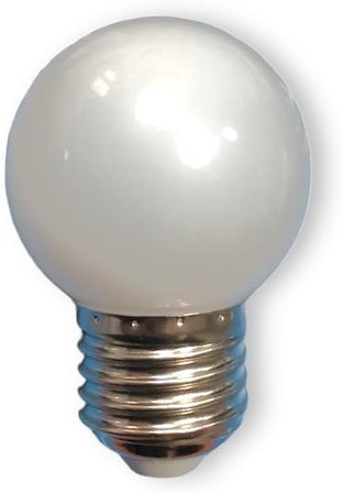 LED Gece Lambası, E27 Duy, 1 Watt, Beyaz Işık