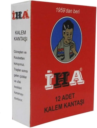 İHA Kalem Kan taşı 1 Paket / 12 Adet