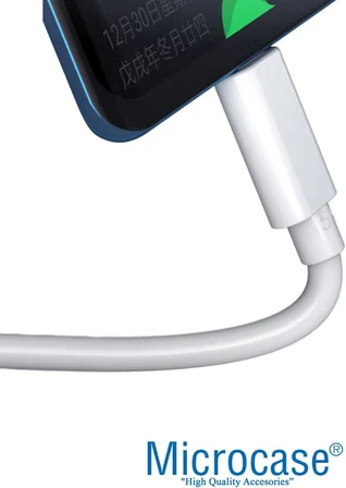 Type-C 5A Hızlı Şarj ve Data USB Kablosu - 100 cm Beyaz AL2713