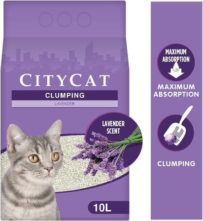City Cat Lavanta Kokulu Kedi Kumu 10 Lt