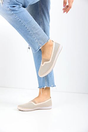 Lastikli Lazer Günlük Kadın Casual 8090