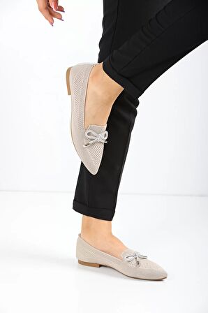 Kadın Triko Taşlı Babet EM5070