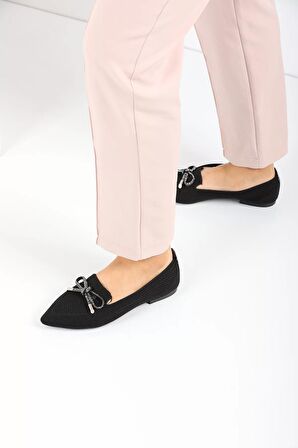 Kadın Triko Taşlı Babet EM5070