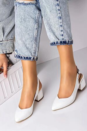 Kadın 5 Cm Klasik Topuklu Ayakkabı 7115