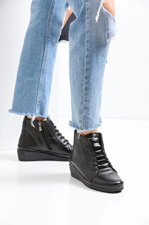 Kadın Bot 203 - Siyah