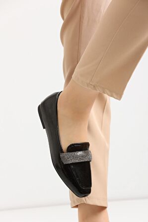 Kadın Loafer 15 - Siyah
