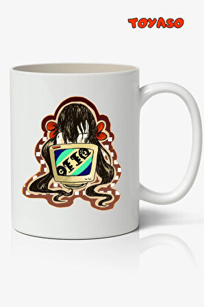 Puella Magi Madoka Magica Logolu Beyaz Anime Kupa Bardak Sevgiliye Arkadaşa Hediye