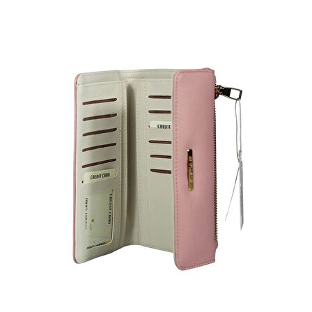 SİA ÇANTA Ollbag  Kadın Cüzdan İki Yana Açılabilir Ana Bölmeli Fermuarlı  Dış Göz Ayrılabilir Özellikli Yumuşak Narin Doku Kaliteli Malzeme Mükemmel İşçilikli Cüzdan