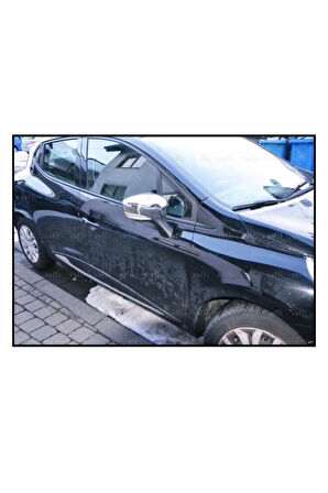Renault Clio 4 Grandtour Krom Ayna Kapağı 2 Prç. 2013 Üzeri Üzeri P.çelik