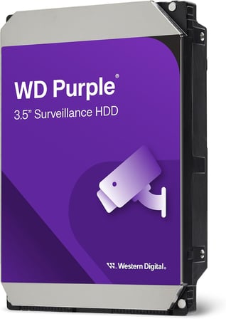 Western Digital 2TB Mor Gözetim Dahili Sabit Disk HDD - SATA 6 Gb/s, 64 MB Önbellek, 3.5" - WD23PURZ