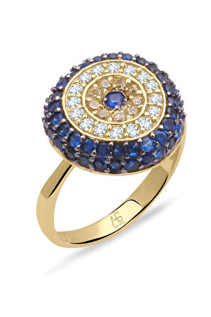 Altın Nazar Yüzük