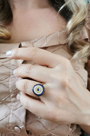 Altın Nazar Yüzük