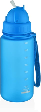 Uzspace Pipetli 400 ml Tritan Çocuk Su Matarası FiftyFifty