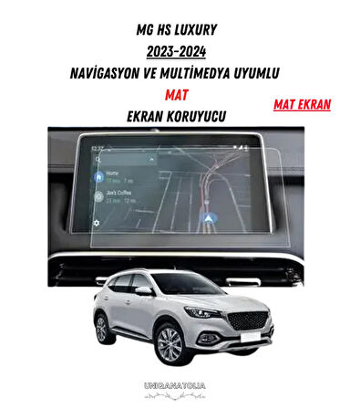 MG HS Luxury 2023-2024 Navigasyon ve Multimedya Uyumlu Mat Ekran Koruyucu
