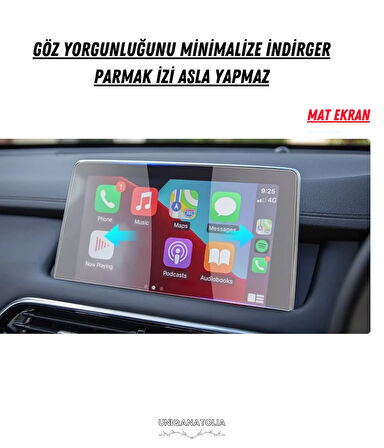 MG HS Luxury 2023-2024 Navigasyon ve Multimedya Uyumlu Mat Ekran Koruyucu