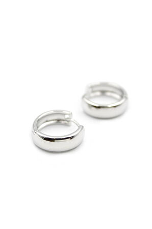 Halka Küpe - Gümüş