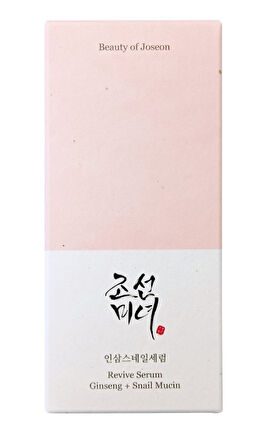 Beauty Of Joseon Revive Serum: Ginseng + Snail Mucin - Onarıcı Ve Yaşlanma Karşıtı Serum 30 ml