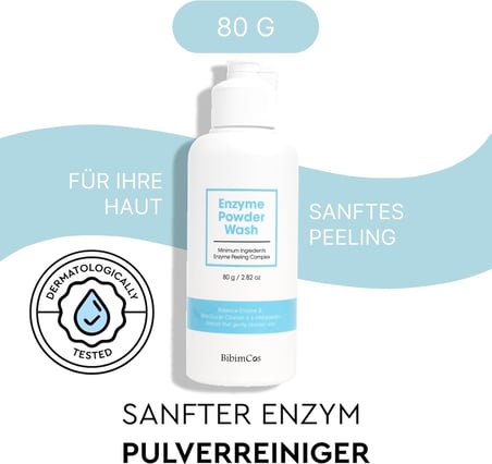 Arındırıcı Toz Temizleyici, Papaya Enzimi, Günlük Temizleme, Enzimatik Peeling, Siyah Nokta ve Gözenek Bakımı, Tüm Cilt Tipleri İçin, 80g