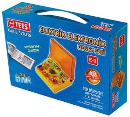 E-3 Fen Bilgisi Elektrik Elektronik Deney Seti