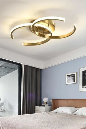 LEGACY Duru Modern Tasarım Siyah Renk Salon Mutfak Hol Beyaz Led 2 Li Avize Siyah 55 x 35