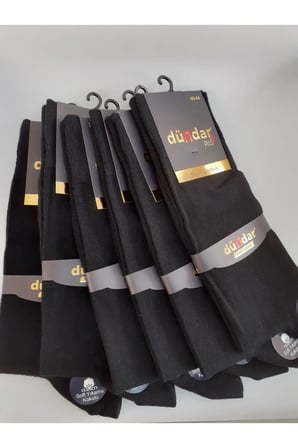 Erkek Soket Çorap Dikişsiz Cotton 6'lı Paket Soft Yıkama Dogal Parfumlu