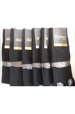 Erkek Soket Çorap Dikişsiz Cotton 6'lı Paket Soft Yıkama Dogal Parfumlu
