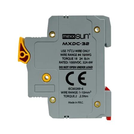 Mexxsun 20A 1000V DC Sigorta + Sigorta Yuvası