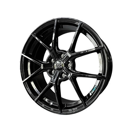MSW P1 8x18 5x114,3 ET-45 Gloss Black-18L8 Takım Jant (4 Adet)