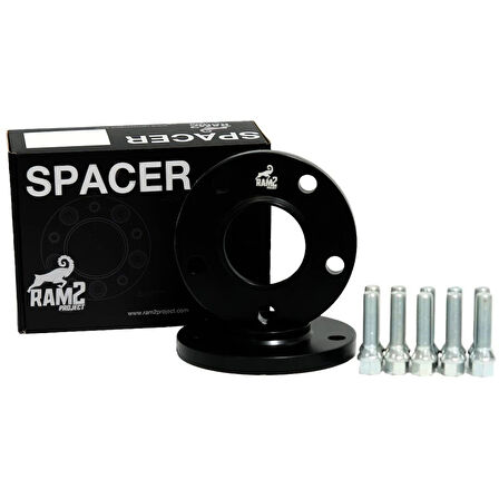 Ram2 Project 4x100 60,1 15mm Siyah Spacer