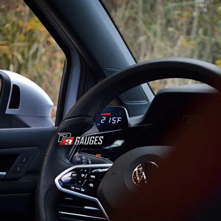 Volkswagen Golf 8 / 8R Mk8 2020+ P3 Gauges V3 OBD2 Dijital Havalandırma Göstergesi (L3P3VGR8)