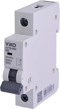 4VTB-1B32 Otomatik Sigorta 4,5kA B Tipi 1 Kutup 32A