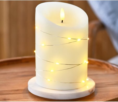 Tchibo LED Gerçek Mum, Işık Zinciri