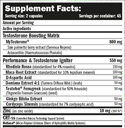 AMIX MytoTest V3 DAA - TESTOFEN - TESTOBOOSTER / 90 Caps.