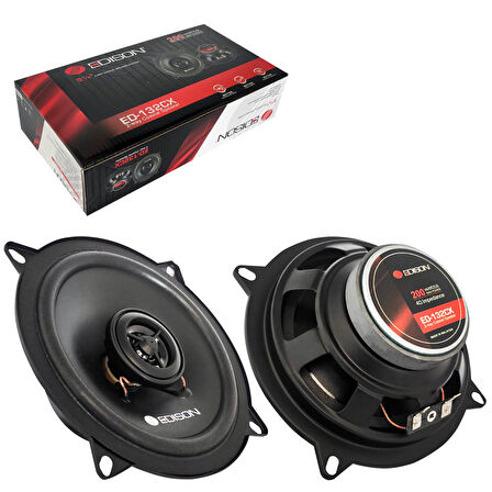 EDİSON ED-132CX Oto Hoparlör 13cm 200 Watt 2 Adet