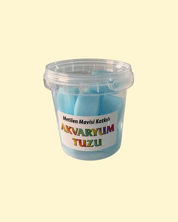 Metilen Mavisi Katkılı Akvaryum Tuzu 140GR