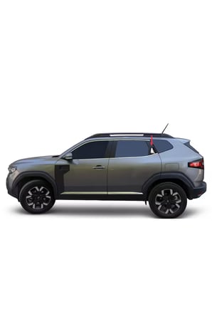 Renault Duster 2024 Üzeri Için Krom Arka Kapı Kolu 2 Kapı Paslanmaz Çelik