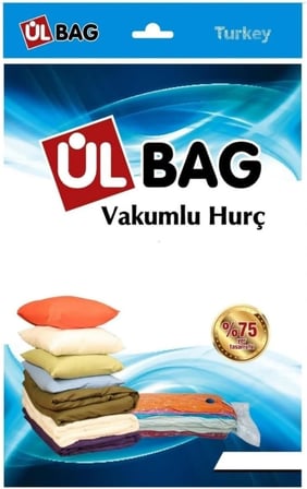 (3 ADET) BÜYÜK BOY (90 cm x 120 cm) YORGAN,BATTANİYE BAZA ALTI İÇİN VAKUMLU POŞET - VAKUMLU HURÇ - VAKUMLU TORBA