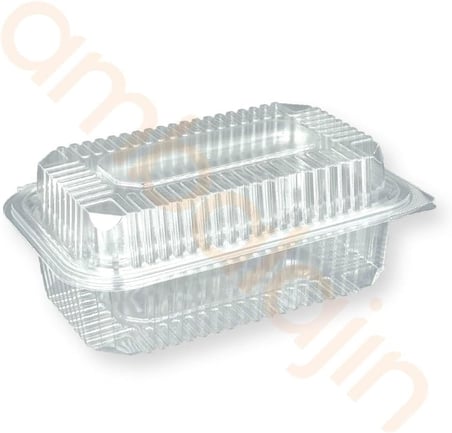 100 Adet750 gr Sızdırmaz Şeffaf Plastik Saklama Kabı Bombe Kapaklı – Peynir, Zeytin, Turşu Kabı
