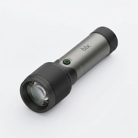 Flashlight BX2139FL 60W LED, Max. 2000 Lümen Parlaklık ve 1000 Metreye Kadar Menzilli 5000mAh Şarj Edilebilir Kompakt El Feneri