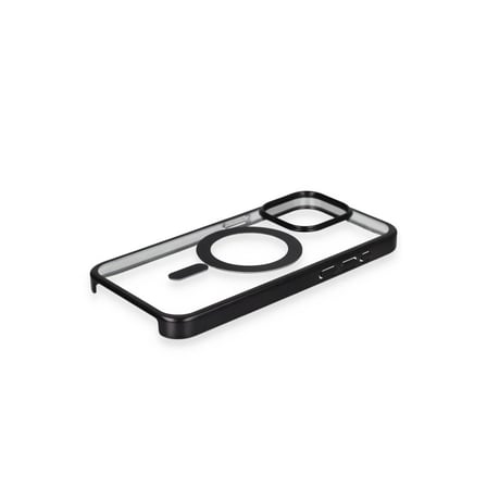 Apple iPhone 15 Pro Kılıf Erozi Magsafe Kapak - Siyah