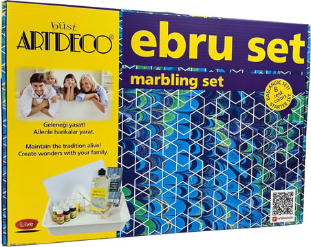 Artdeco, Lv-Y-016, Ebru Başlangıç Seti, 8 Renk