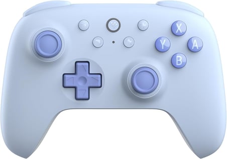 Ultimate 2C Bluetooth Controller for Switch 2, Switch/OLED/Lite, Hall Effect Joysticks, Non-linear Digital Triggers, Remappable L4/R4 Bumpers, 6-axis Motion, Rumble Vibration (Blue)