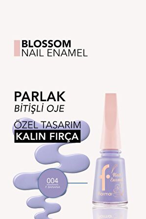 Flormar Blossom Uzun Süre Kalıcı & Parlak Bitişli Oje