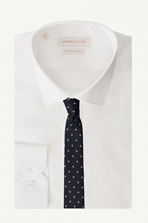 Desenli Klasik Su Geçirmez Nano Kravat