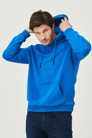 Standart Fit Günlük Rahat Içi Polarlı Spor Sweatshirt